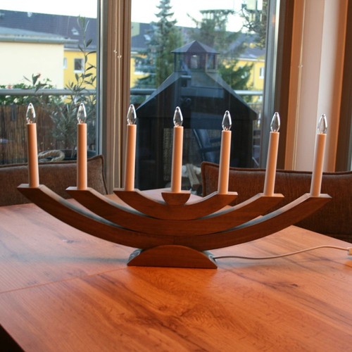 Chandelier bois navida - bois,