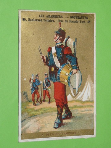 Chromo calendrier 1882 - calendrier,