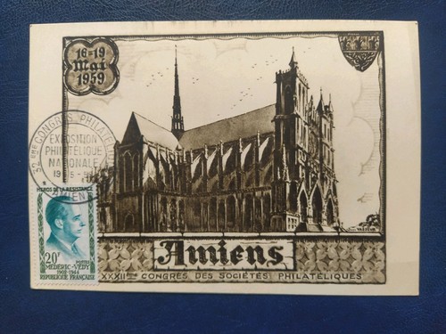 Carte premier 1er jour 1959 - carte,