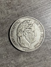 FRANCE Monnaie 5 francs Argent