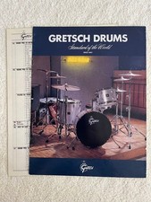 Gretsch drum catalog 1992