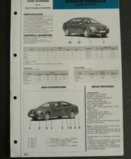 Fiche technique automobile