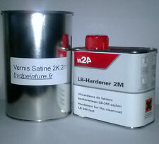 1L5 de vernis HS 2:1 finition satiné peinture auto  carrosserie moto