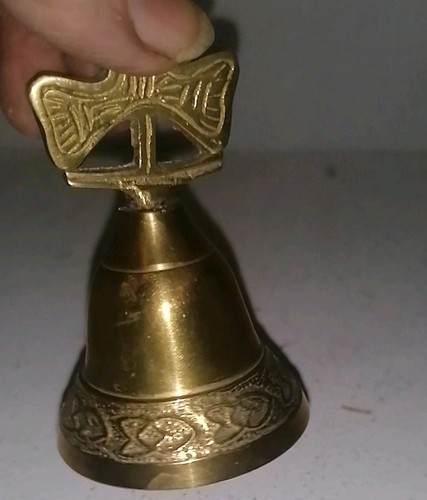 Clochette laiton celtique - clochette, en