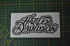 STICKERS HARLEY DAVIDSON autocollant sticker vinyl tuning moto BIKERS 7x16cm