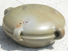 Gourde en grès vernis dite