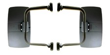 2x Rétroviseur Extérieur 330x185 ø14-20 E20 Et Miroir pour Caravanes Lkw