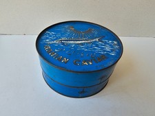 Ancienne boite publicitaire lithographiée - Iranian Caviar (diamètre 16cm)