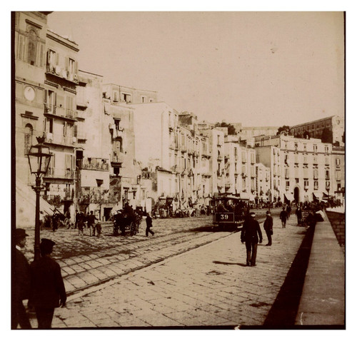 Italie naples les quais - naples,,