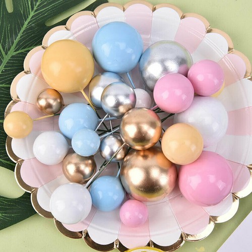 20pc balle gâteau dessus - balle,