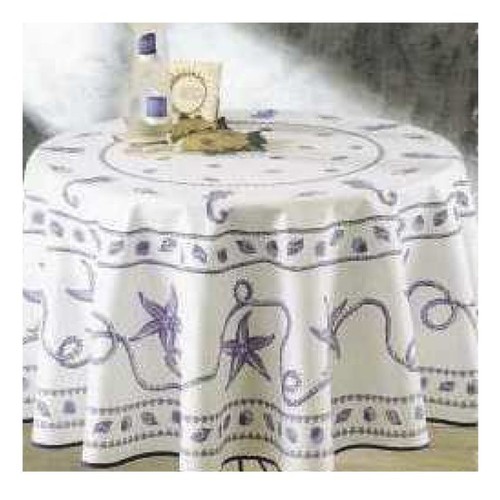 Nappe ronde 1m80 - , coquillage