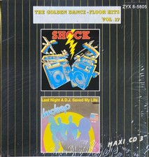 CD MAXI 3"INCH SHOCK / INDEEP THE GOLDEN DANCE - FLOOR HITS Vol 17 RARE 1988