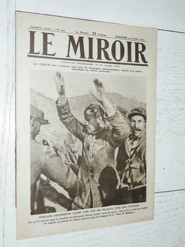 Miroir 1915 guerre 14 - guerre, 14-18