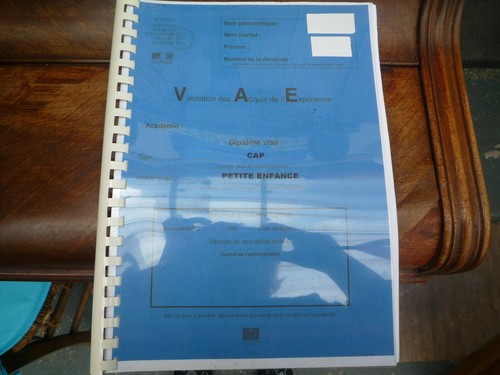 Livret vae cap - vae, petite