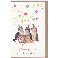 Carte d'anniversaire faite