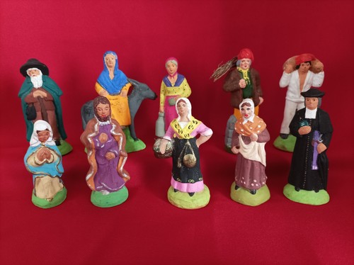 Santons terr cuite entre - santons,