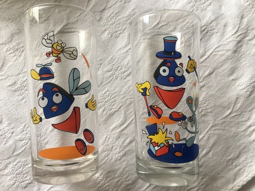 Verres orangeade décor - verres,