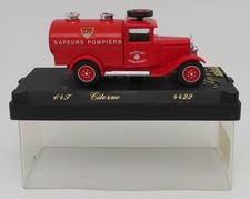 SOLIDO AGE D'OR FRANCE 1987 4422a CITROEN C4F 1930 CITERNE SAPEUR POMPIER PARIS