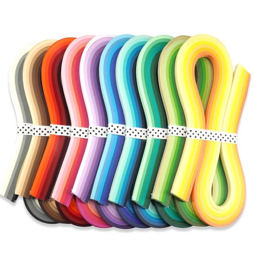 Multi color paper quilling - multi-color,