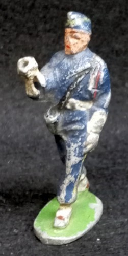 Quiralu figurine porte drapeau - figurine,