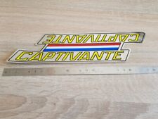 ++ autocollant sticker CAPTIVANTE vélo cyclisme vintage ++