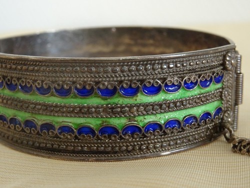 Bracelet kabyle argent - bracelet,