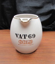 VAT 69 Gold Bar Pitcher Gold