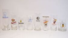 Ensemble De 8 Verres À Bière Adlerbräu Pfauenbräu Convikt Dortmunder Union Wolf