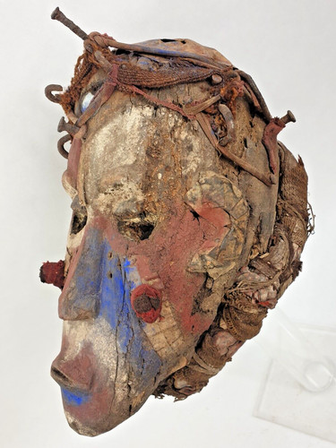 Masque kongo yombe - yombe, congo