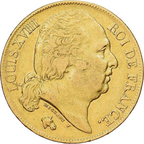 France louis xviii - louis, 20