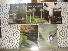 COFFRET 5 LIVRES LA MONTAGNE JURASSIENNE MAX ANDRE NEO CHAMPIGNONS OISEAUX FLORE