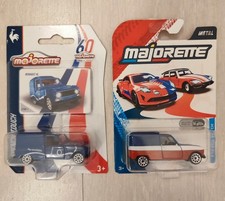 Lot 2 Majorette "Renault 4L