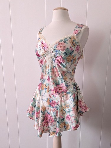 Vintage floral basque waist - floral,