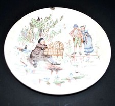 SARREGUEMINES Assiette métier Enfants Richard "Vannier Jacques" Froment Richard