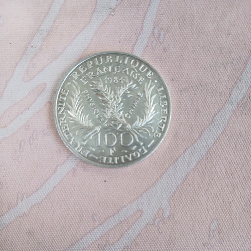 Pièces 100 francs argent - 100,