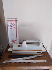 Ancien Couteau Electrique Moulinex 294 Orange Super Couteau Découpe