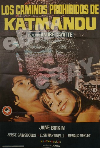 Gainsbourg birkin affiche - affiche, de