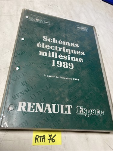 Renault espace 1989 schéma - renault,