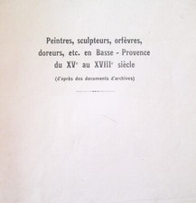 Peintres, sculpteurs