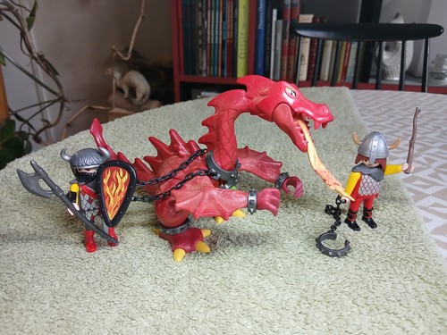 Vikings playmobil dragon - -,