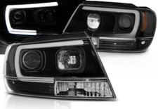 Paire de feux phares Jeep Grand Cherokee 99-05 LED LTI noir
