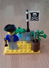 RARE LEGO 1696 : "PIRATE LOOKOUT"  AVEC LE PERSONNAGE VINTAGE DE 1992 COMPLET !