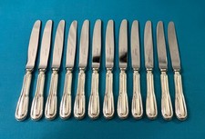 1 couteau a entremet CHRISTOFLE modèle FILET CHINON métal argenté 19,5 cm  table