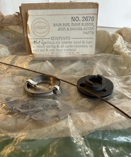 Vintage cox 2670 starter - vintage,