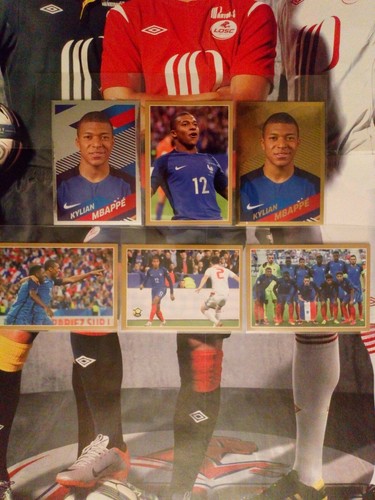 Panini 2018 mbappe world - panini,