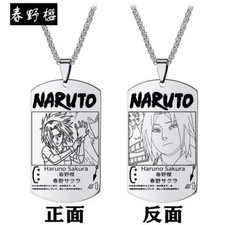 Collier naruto acier - collier,