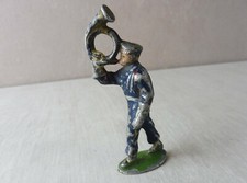 Ancien soldat / figurines, fanfare chasseur alpin, cor de chasse, Quiralu