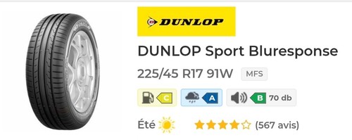 Pneu été neuf - neuf, sport