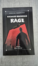 Rage Richard Bachman Stephen King édition Albin Michel roman suspense RARE