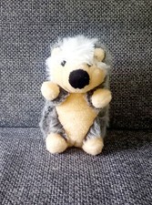 D8 Ancienne Peluche Doudou Hérisson  Ajena Vintage 23 Cm Made In France